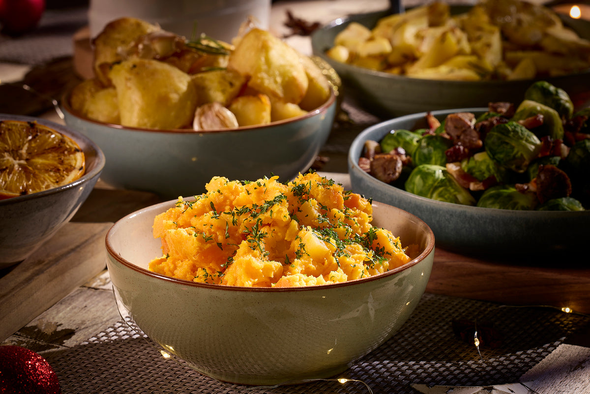 Crushed Swede & Carrot Mash
