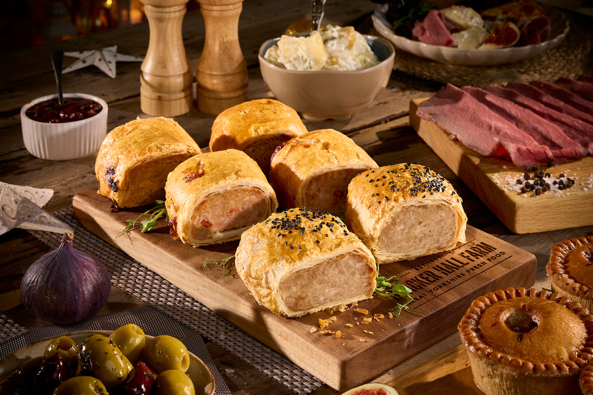 Farmhouse Style Sausage Roll Selection