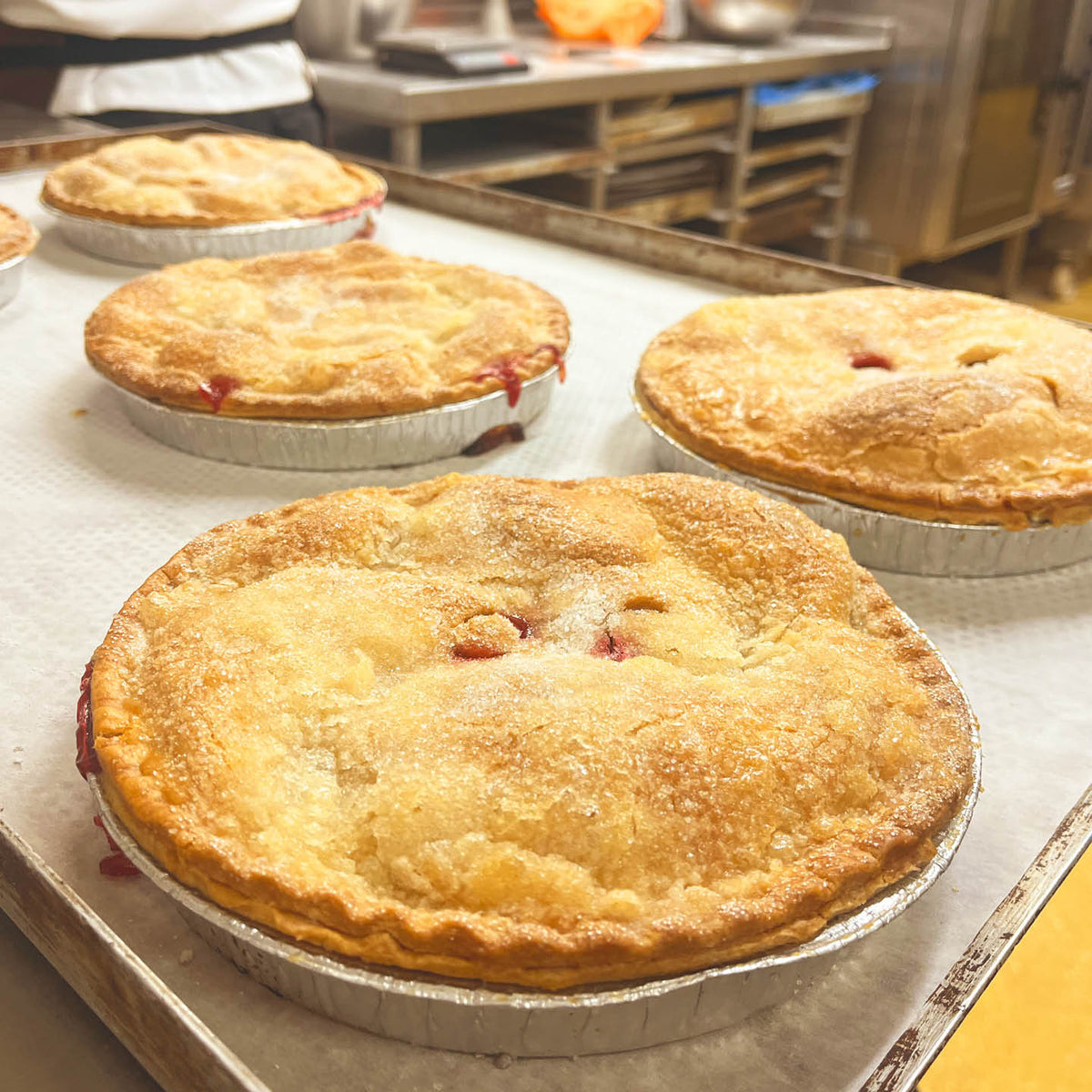 Bramley Apple & Blackberry Pie
