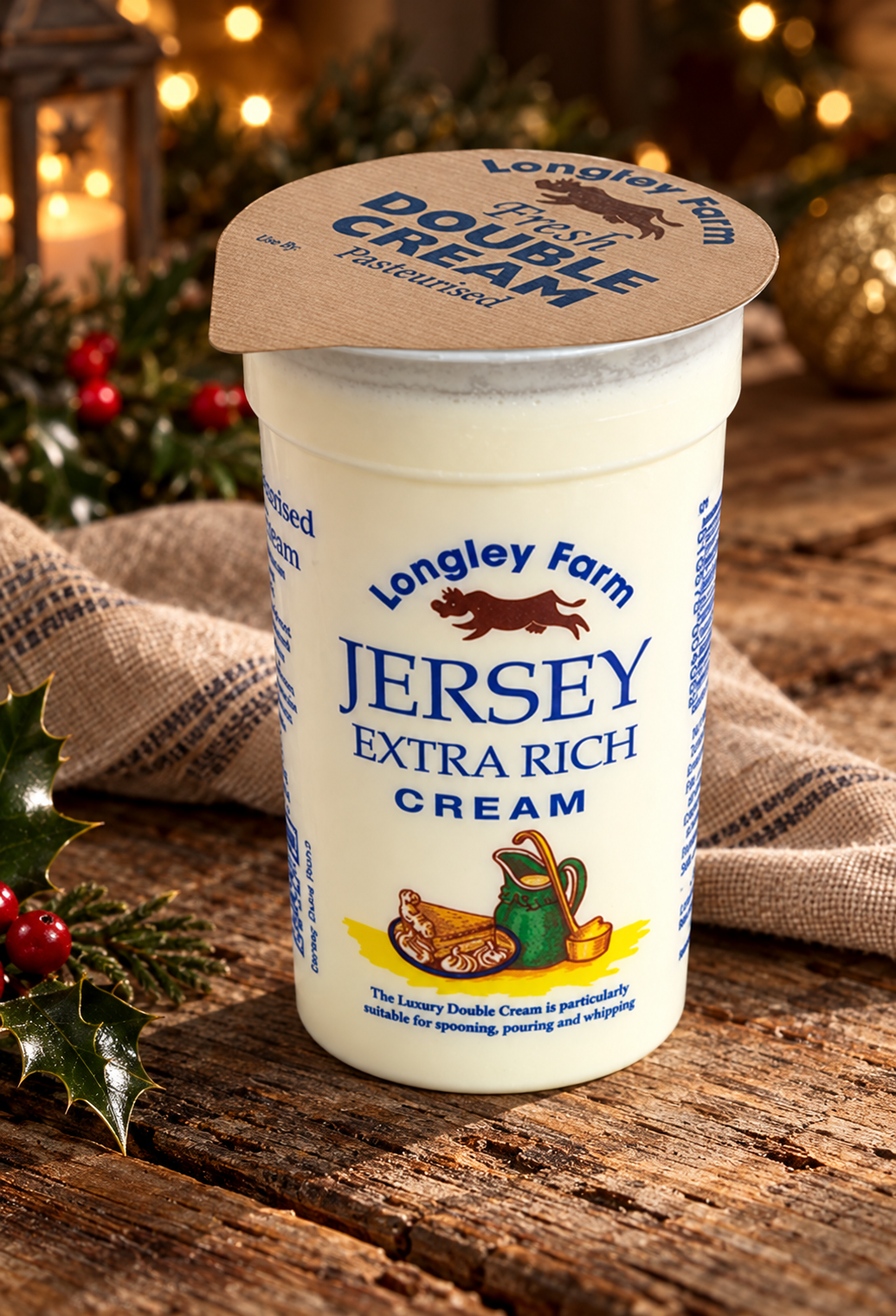 Longley Farm Extra Rich Double Cream