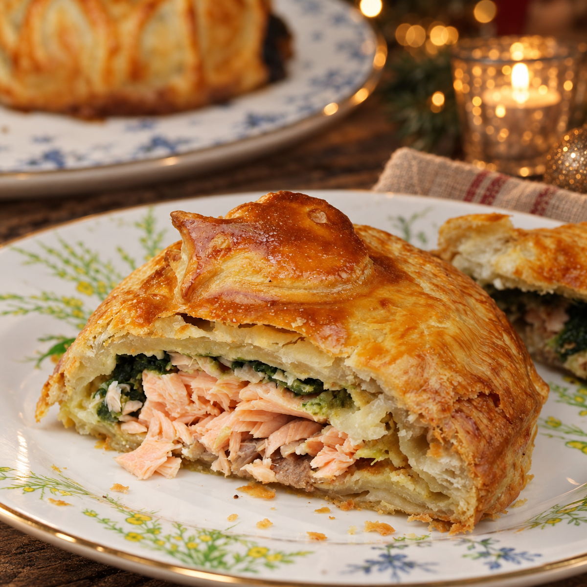Individual Salmon en Croute