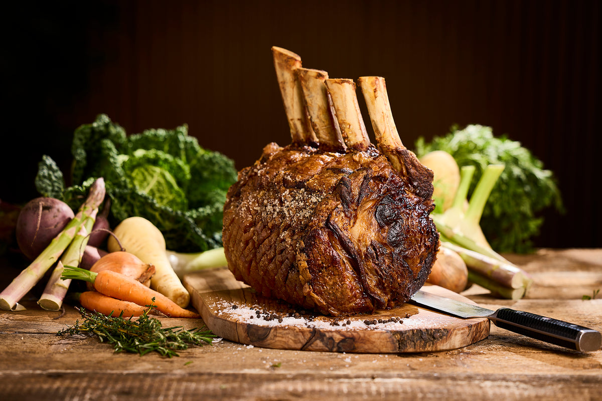 Dry Aged Rib of Beef on the Bone
