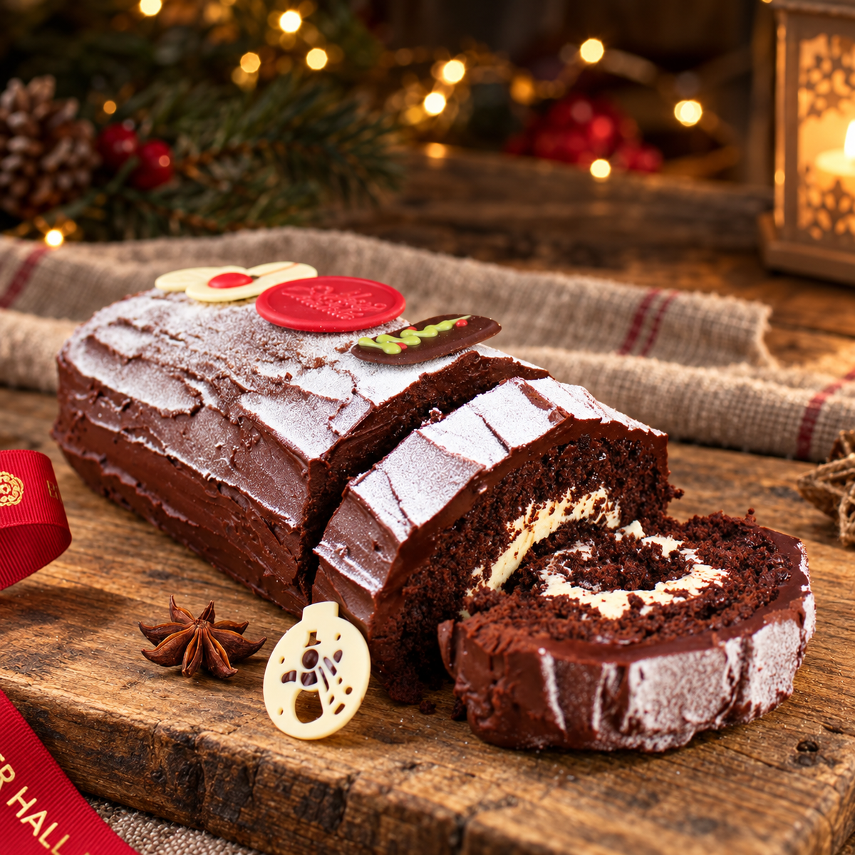 Blacker Hall Farm Yule Log