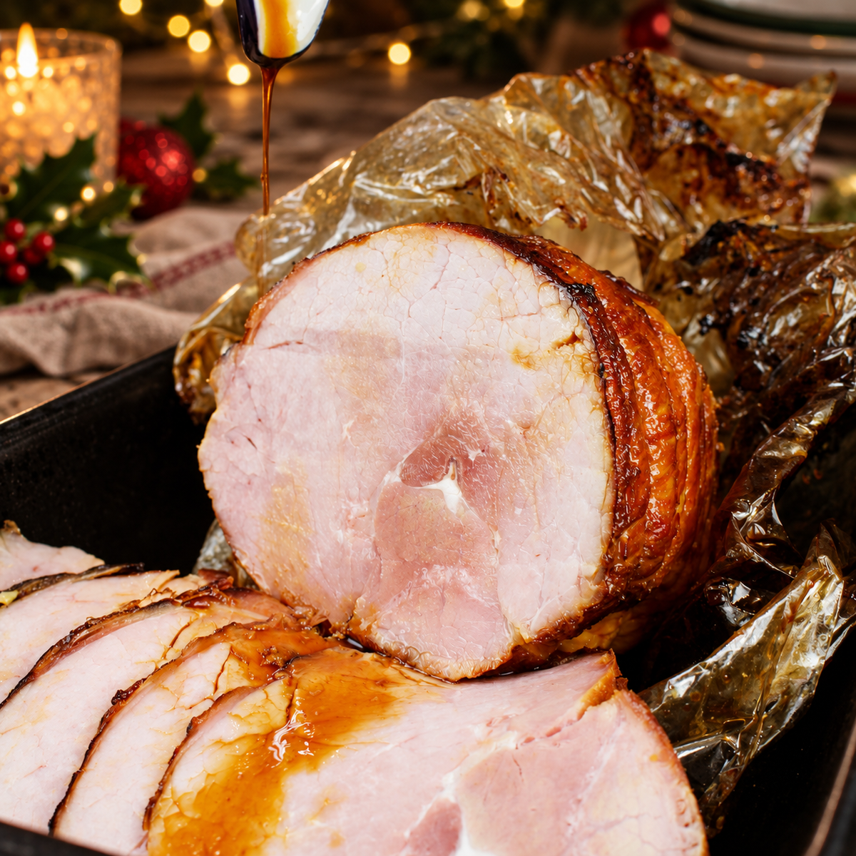 Honey Glazed Gammon - Cook in bag