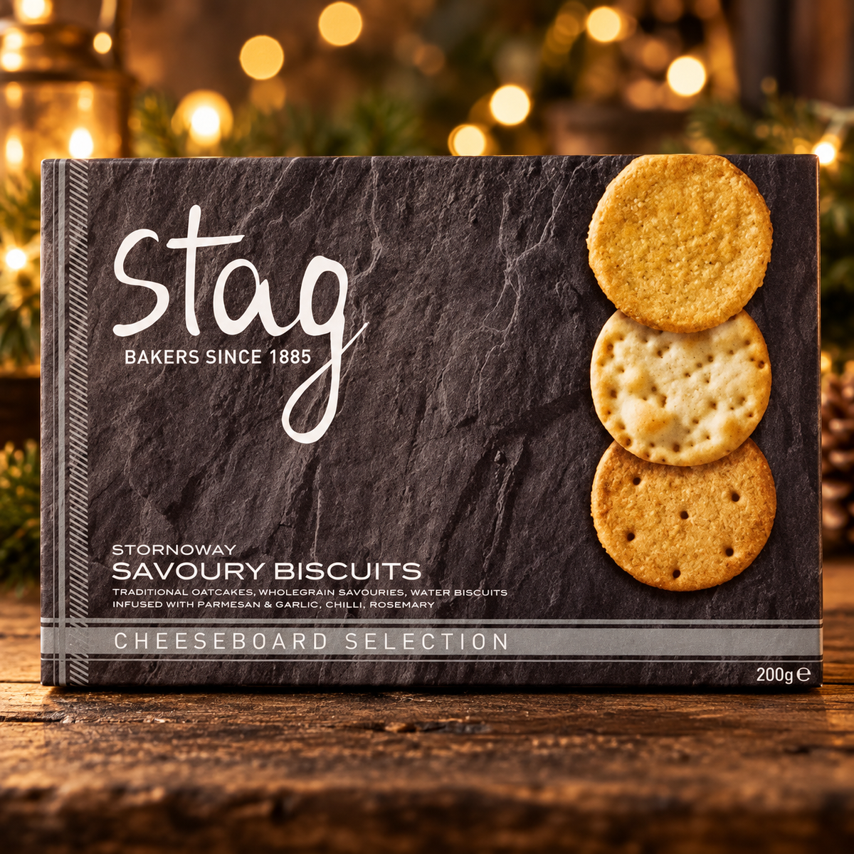 Stag Water Biscuit Selection